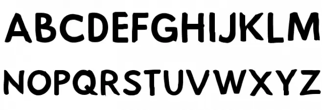 Hussar Pisanka Bold Schriftart Groß
