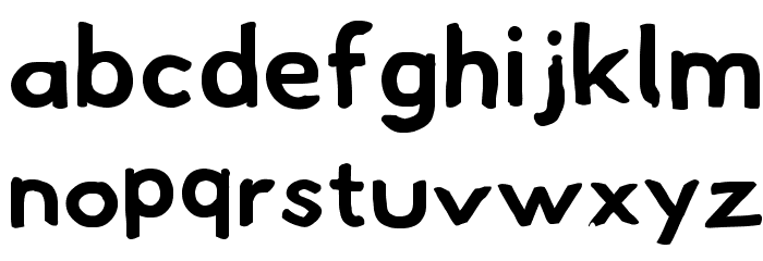 Hussar Pisanka Bold Font LOWERCASE