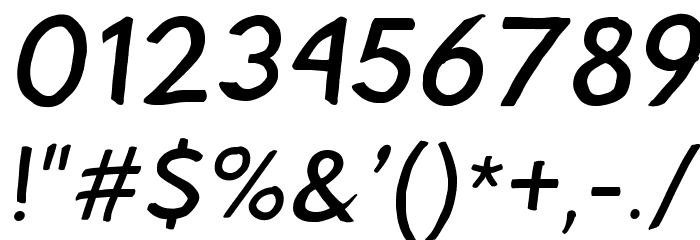 Hussar Pisanka Kursywa Font OTHER CHARS