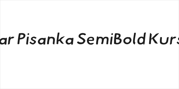 Hussar Pisanka SemiBold Kursywa Logo