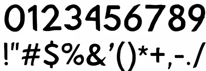 Hussar Pisanka SemiBold Font OTHER CHARS