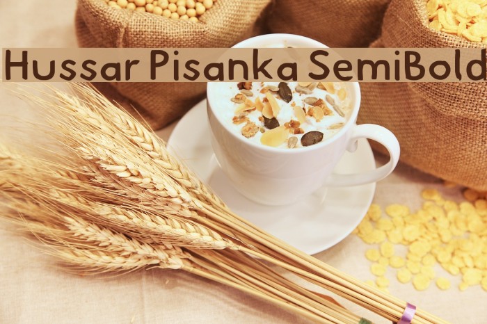 Hussar Pisanka SemiBold Example 2