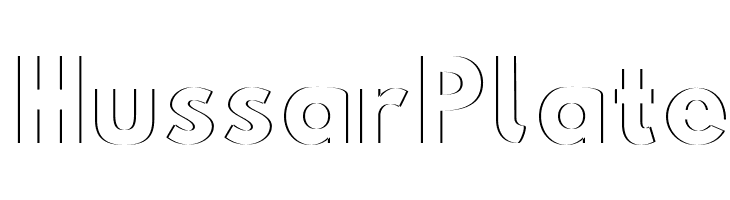 Hussar Plate  Free Fonts Download