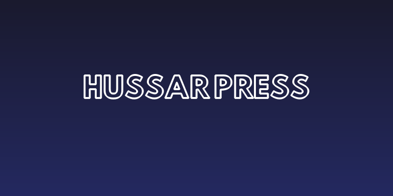 Hussar Press Social Header