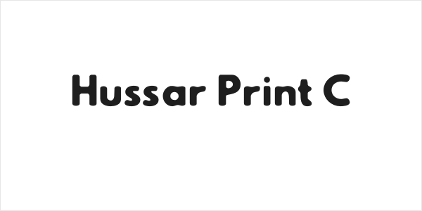 Hussar Print C Logo