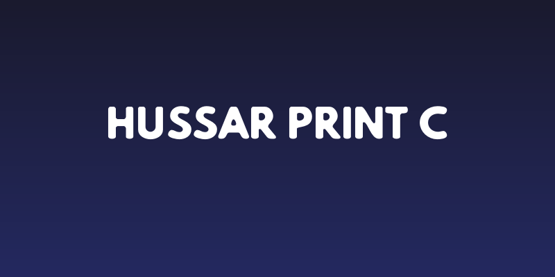 Hussar Print C Social Header