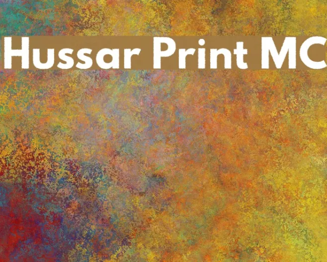 Hussar Print MC Example 3