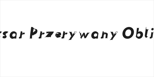 Hussar Przerywany Oblique Logo