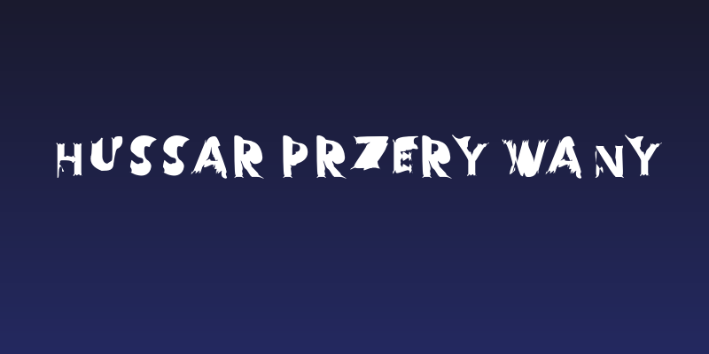 Hussar Przerywany Social Header