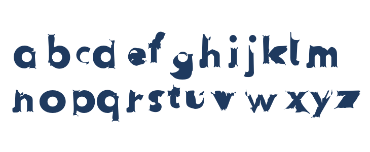 Hussar Przerywany Lowercase