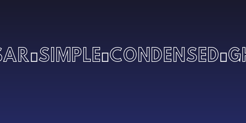 Hussar Simple Condensed Ghost Social Header