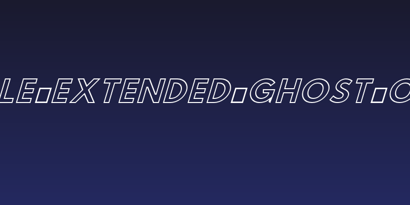 Hussar Simple Extended Ghost Oblique Three Social Header