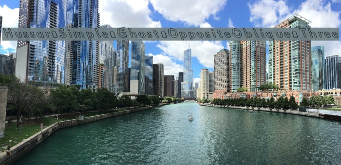 Hussar Simple Ghost OppositeOblique Three Example 1