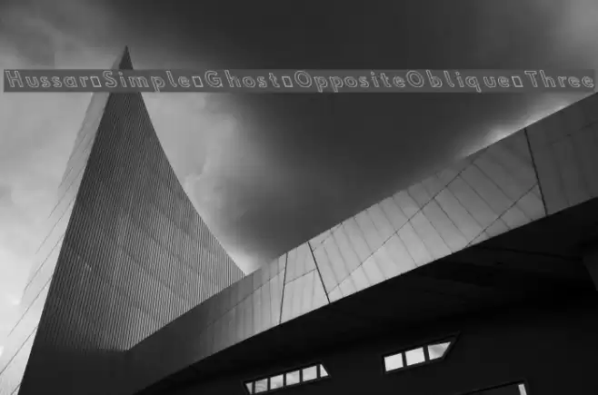 Hussar Simple Ghost OppositeOblique Three  examples