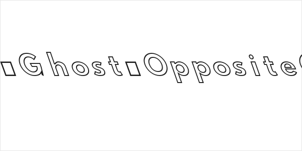 Hussar Simple Ghost OppositeOblique Three Logo