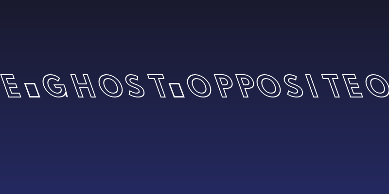 Hussar Simple Ghost OppositeOblique Three Social Header