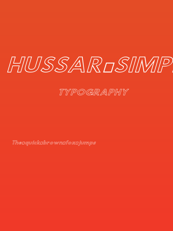 Hussar Simple SuperExtended Ghost Oblique3 Poster