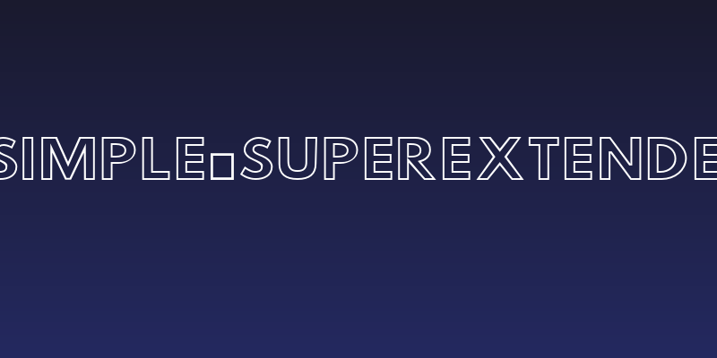 Hussar Simple SuperExtended Ghost Social Header