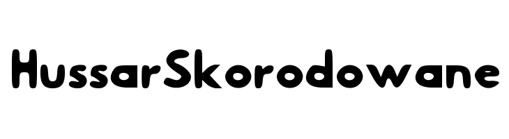 Hussar Skorodowane Font