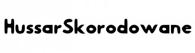 Hussar Skorodowane  Frei Schriftart Herunterladen