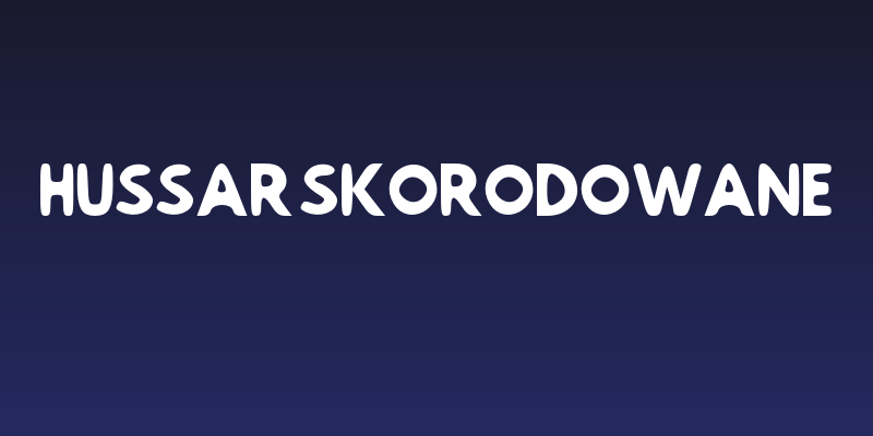 Hussar Skorodowane Social Header