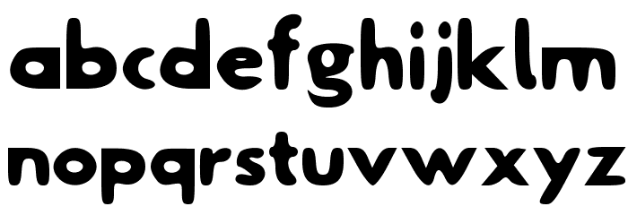 Hussar Skorodowane Font LOWERCASE