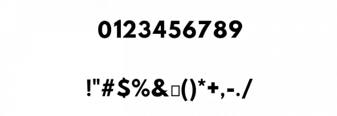 Hussar Tani Dwa Font OTHER CHARS