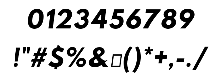 Hussar Tani Kursywa Font OTHER CHARS