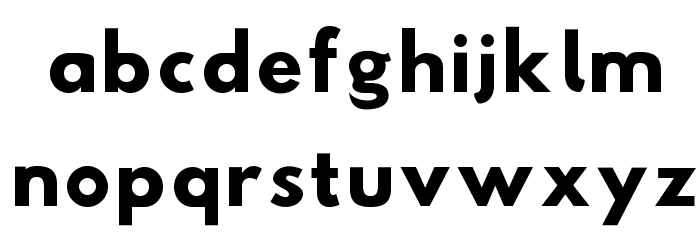 Hussar Tani Font LOWERCASE