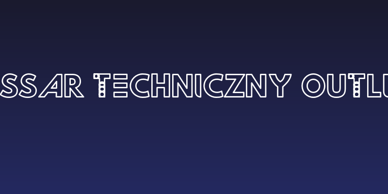 Hussar Techniczny Outline Social Header