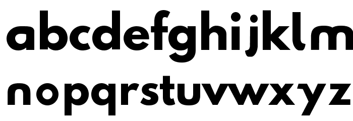 Hussar Techniczny Font LOWERCASE
