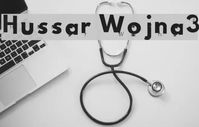 Hussar Wojna3 Font examples