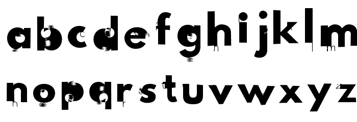 Hussar Wojna3 Font LOWERCASE