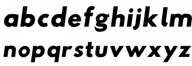 Hussar Woodtype Black Oblique Caratteri MINUSCOLO