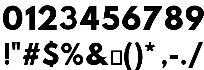 Hussar Woodtype Black Font OTHER CHARS