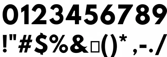 Hussar Woodtype Bold Font OTHER CHARS