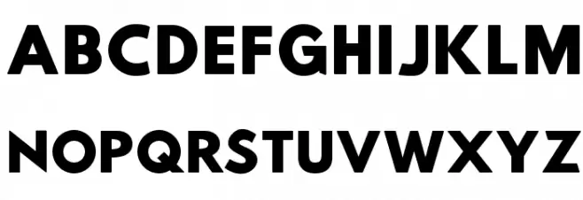 Hussar Woodtype UltraBlack Fonte MAIÚSCULAS