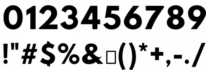 Hussar Wysoki Font OTHER CHARS