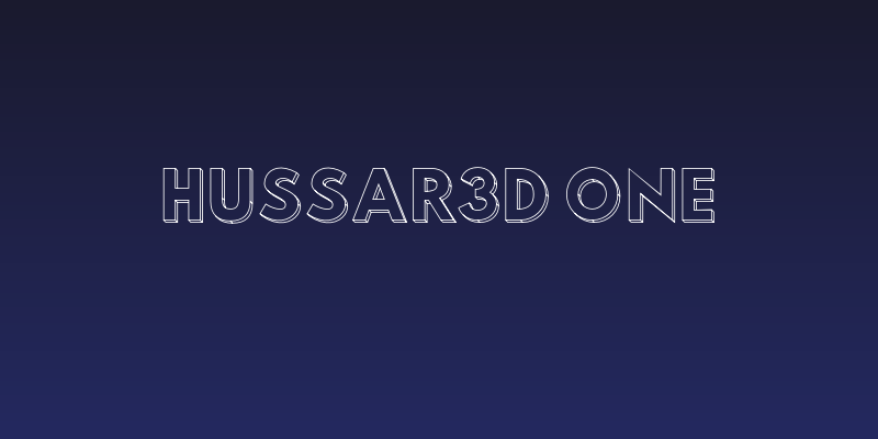 Hussar3D One Social Header