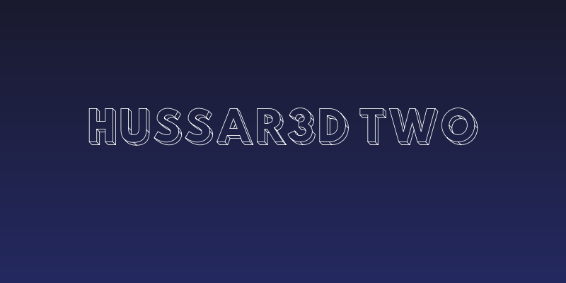 Hussar3D Two Social Header
