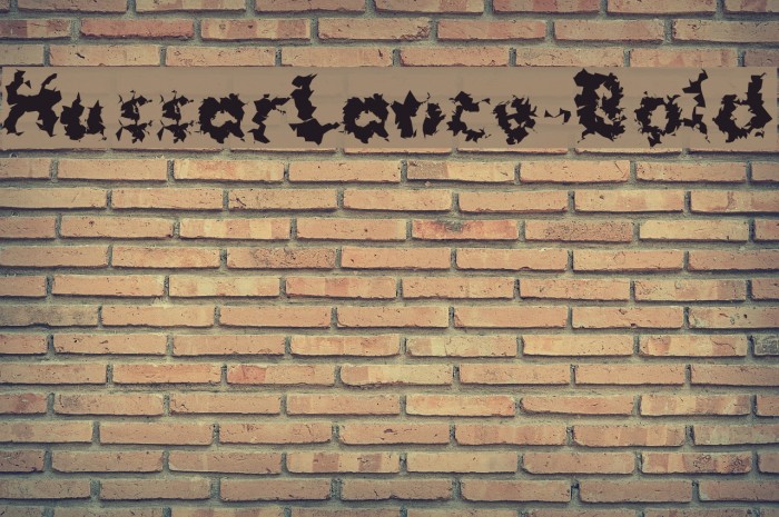 HussarLance-Bold Font examples