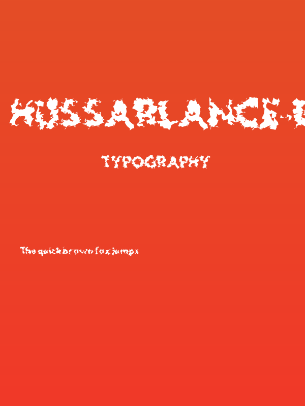 HussarLance-Bold Poster