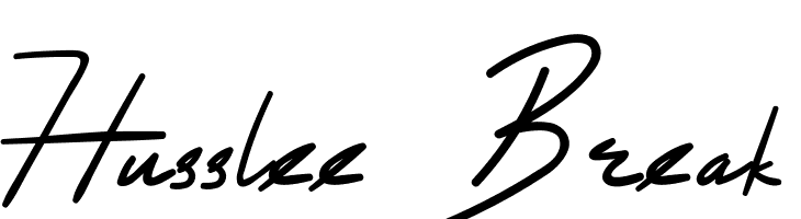 Husslee Break  免费字体下载