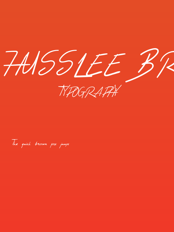 Husslee Break Poster