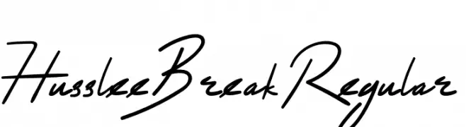 HussleeBreakRegular  baixar fontes gratis