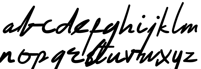 HussleeBreakRegular Polices MINUSCULES