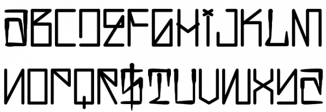 Hustlaz Demo Schriftart Kleinbuchstaben