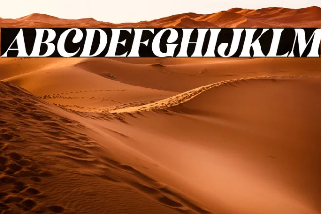Hustle Bright Italic Example 1