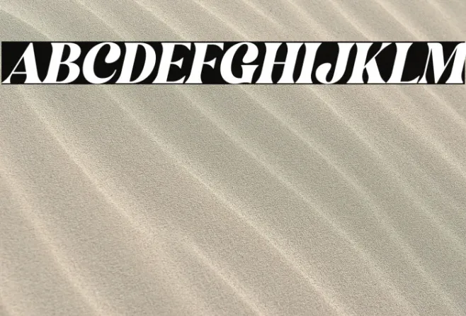 Hustle Bright Italic Example 2