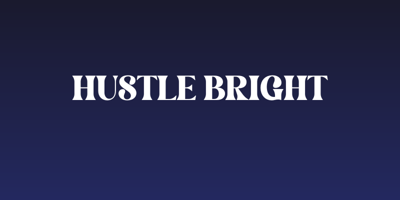 Hustle Bright Social Header